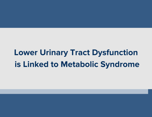 Lower Urinary Tract Dysfunction is Linked to Metabolic Syndrome